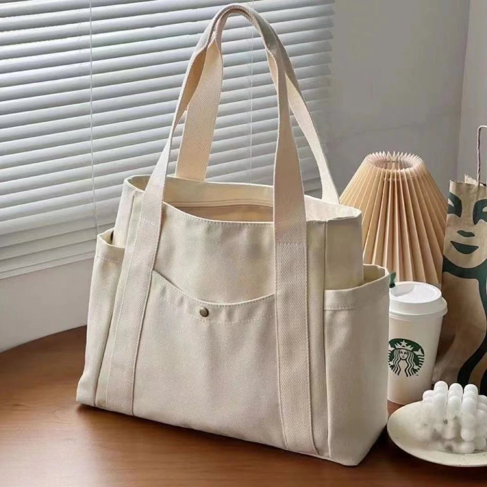 Canvas Tote Bag — Stylish, Spacious & Eco-Friendly