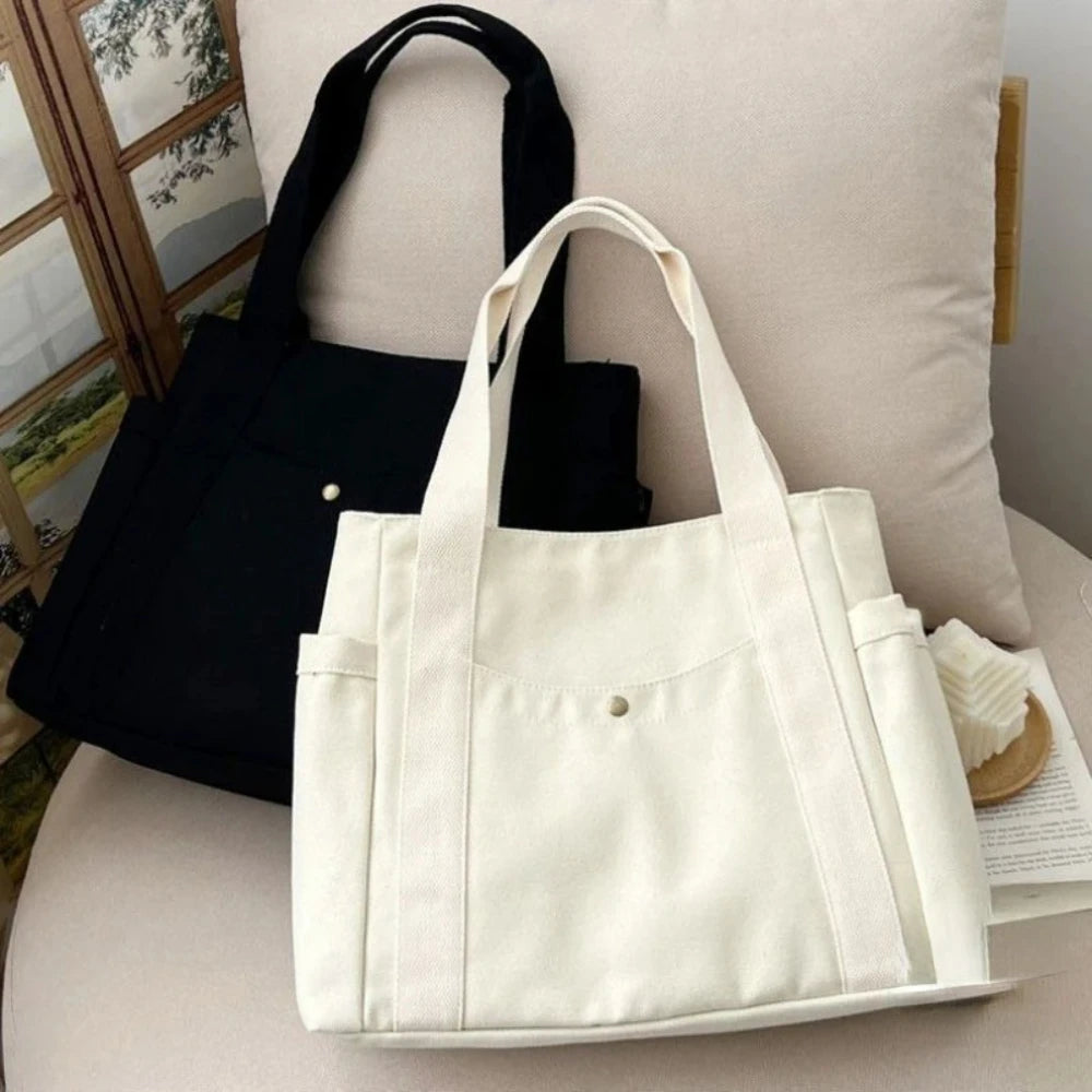 Canvas Tote Bag — Stylish, Spacious & Eco-Friendly