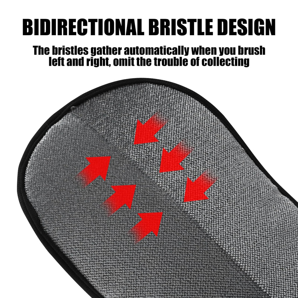 Pet Hair Removal Grooming Gloves — Deshed & Massage in One