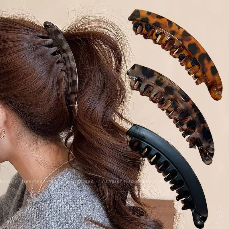 Tortoise Shell Hair Clip — Classic, Chic & Timeless