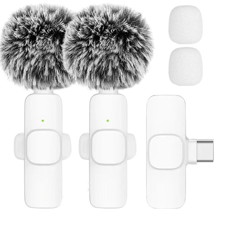 Mini Wireless Lavalier Microphone — Crystal Clear Audio Anywhere