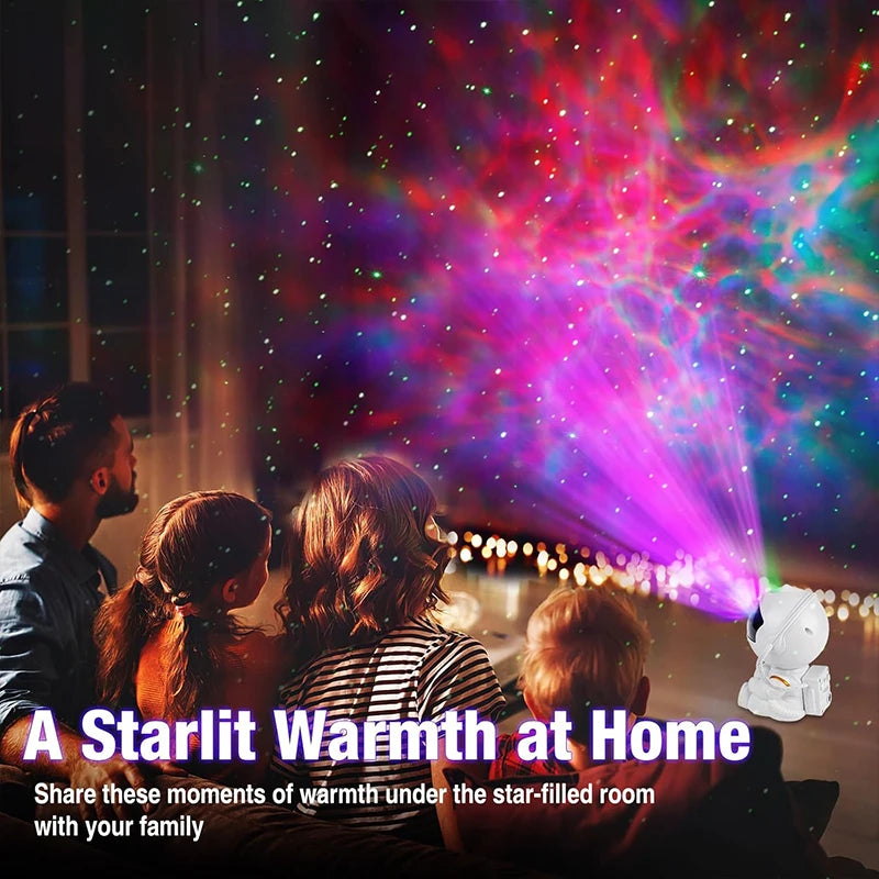 Astronaut Galaxy Projector Night Light — Turn Any Room Into Space