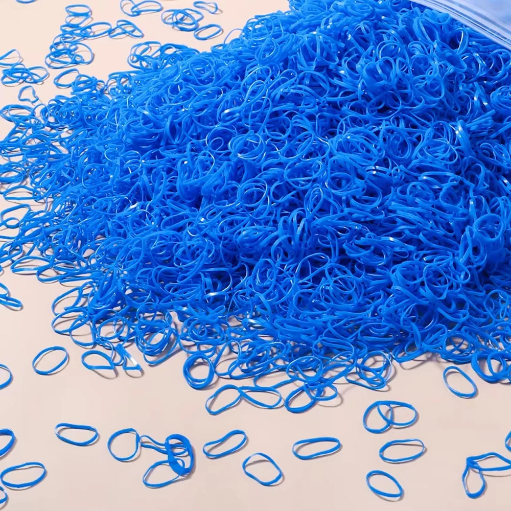Colorful Hair Ties Pack — Gentle, Stretchy & No Breakage