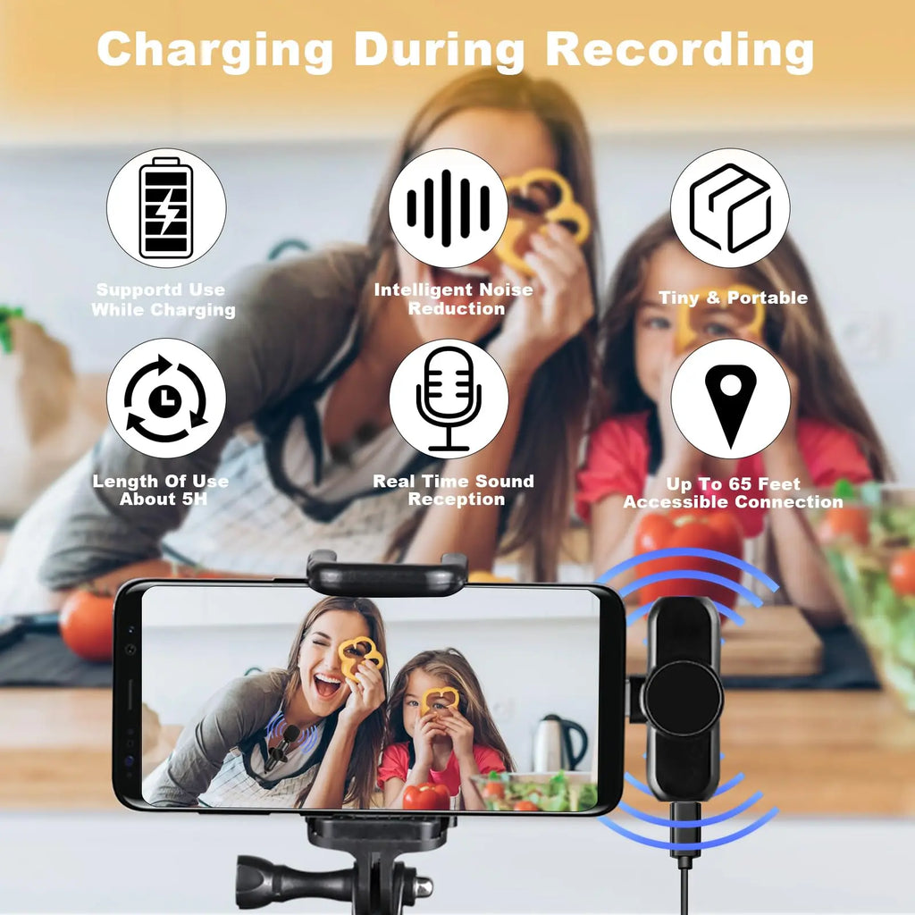 Wireless Lavalier Microphone — Pro Audio for Creators