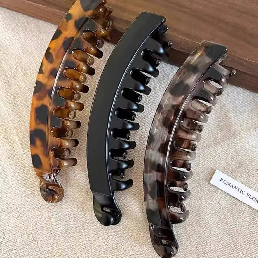 Tortoise Shell Hair Clip — Classic, Chic & Timeless