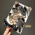 Frosted Hair Clip Set — Aesthetic, Trendy & Effortless