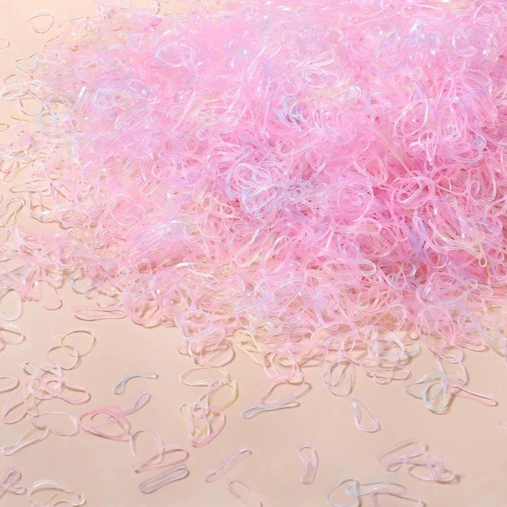 Colorful Hair Ties Pack — Gentle, Stretchy & No Breakage