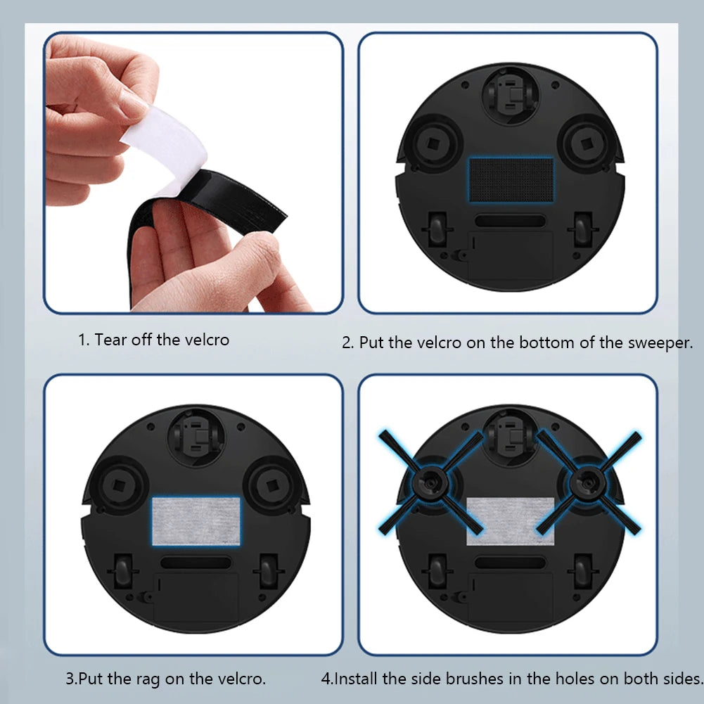 3-in-1 Robot Vacuum & Mop — Sweeps, Vacuums & Mops Automatically