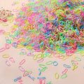 Colorful Hair Ties Pack — Gentle, Stretchy & No Breakage