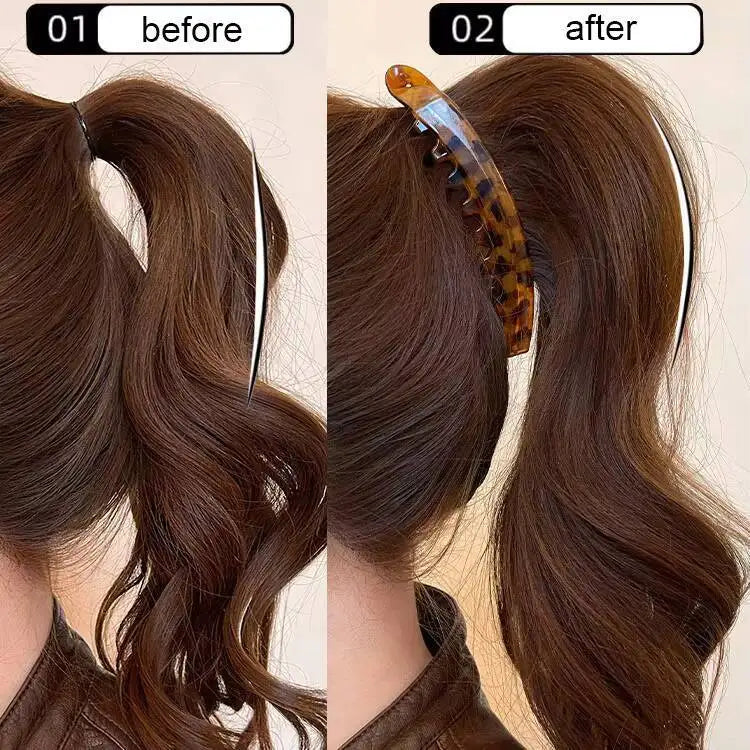 Tortoise Shell Hair Clip — Classic, Chic & Timeless