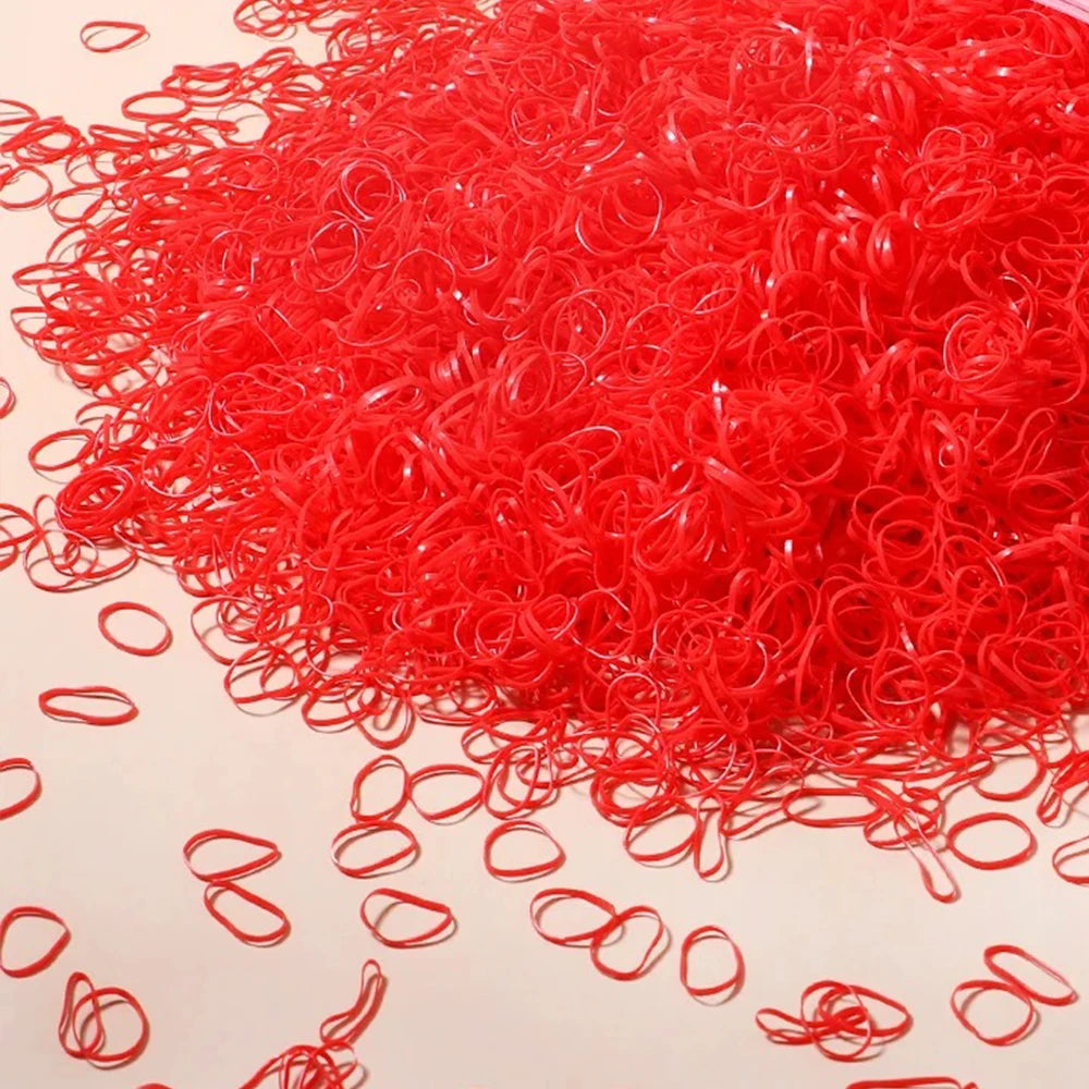 Colorful Hair Ties Pack — Gentle, Stretchy & No Breakage