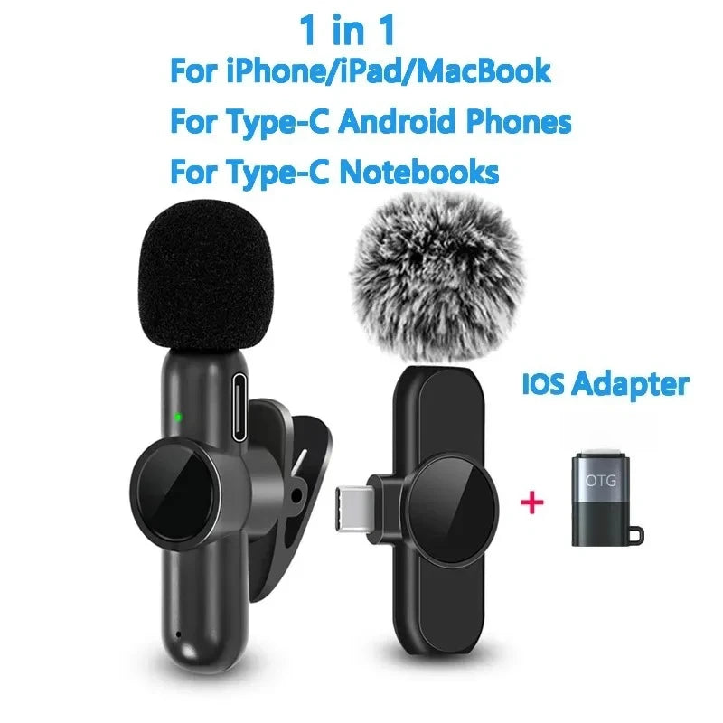Wireless Lavalier Microphone — Pro Audio for Creators
