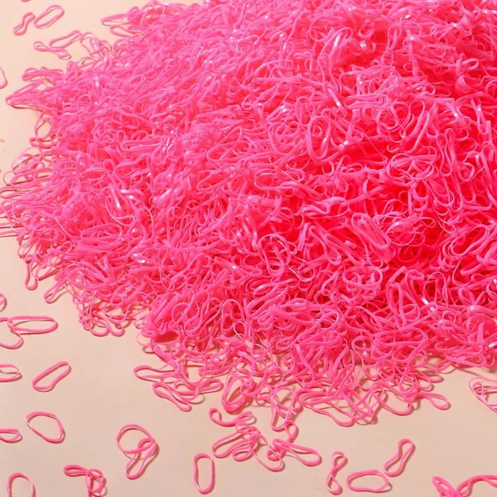 Colorful Hair Ties Pack — Gentle, Stretchy & No Breakage