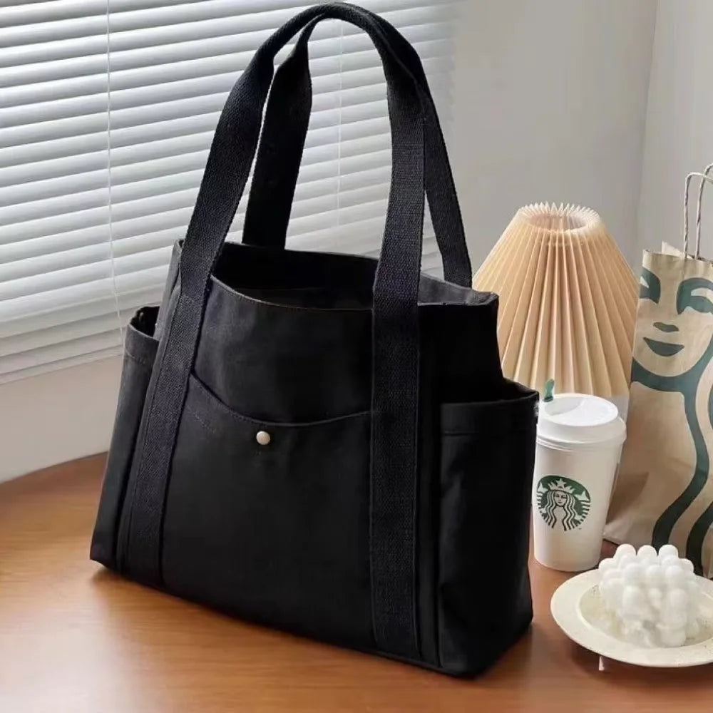 Canvas Tote Bag — Stylish, Spacious & Eco-Friendly