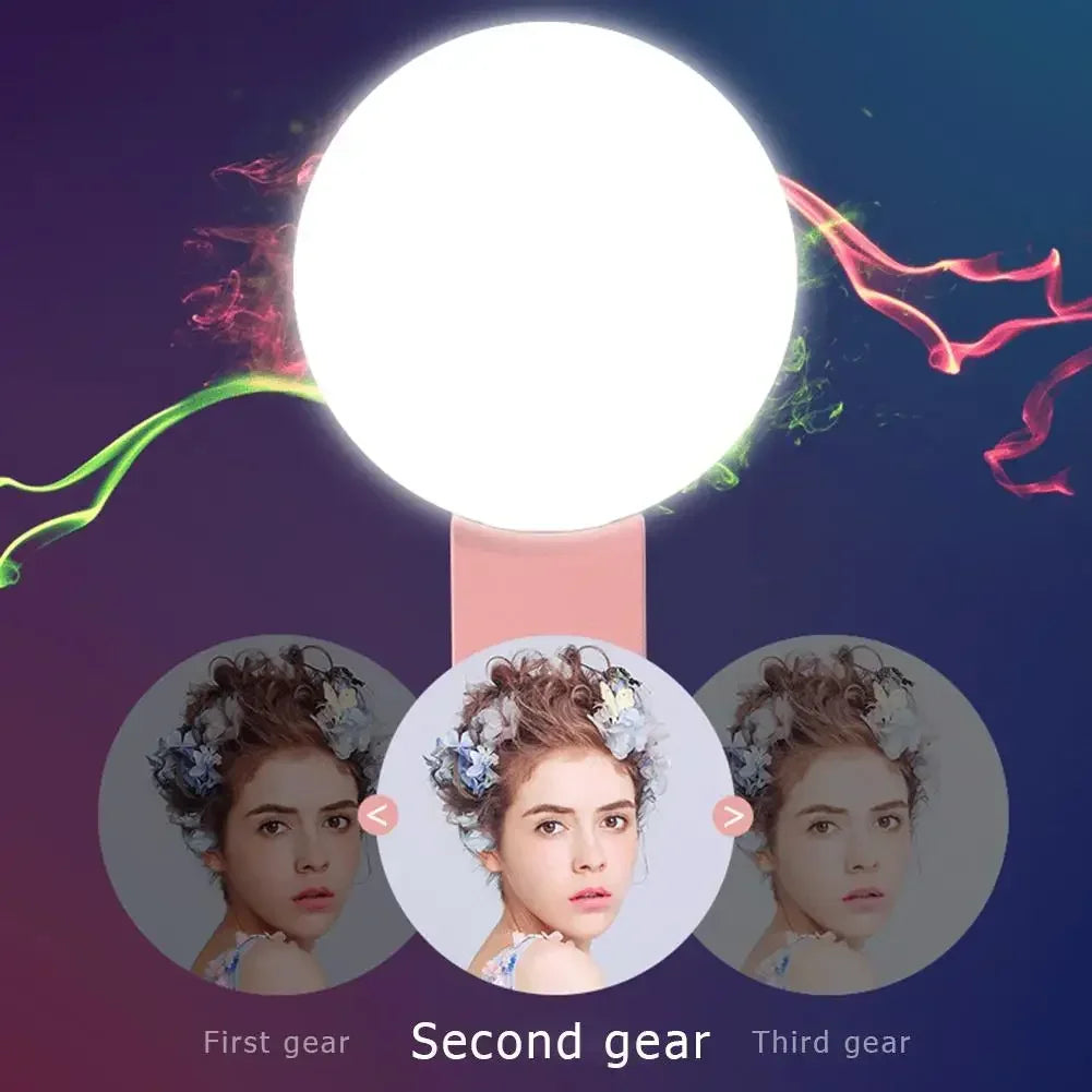 Mini LED Selfie Ring Light — Look Amazing on Every Video & Photo