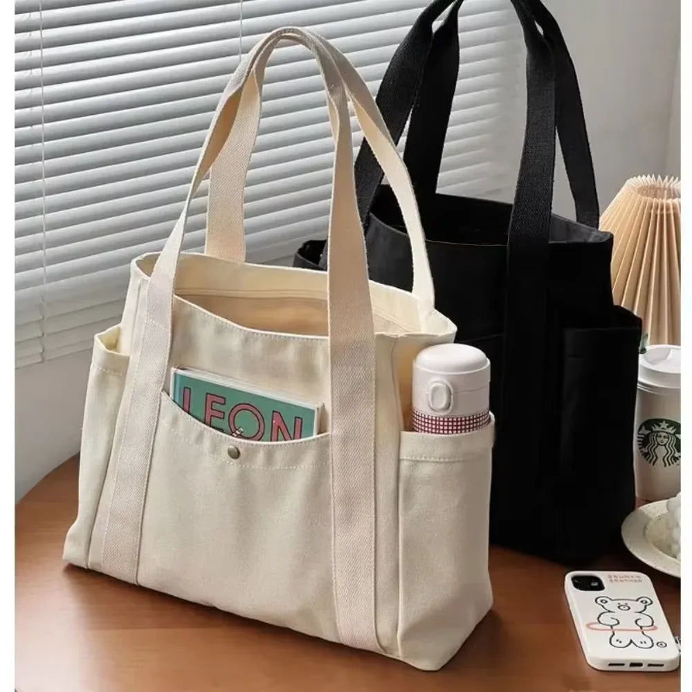 Canvas Tote Bag — Stylish, Spacious & Eco-Friendly
