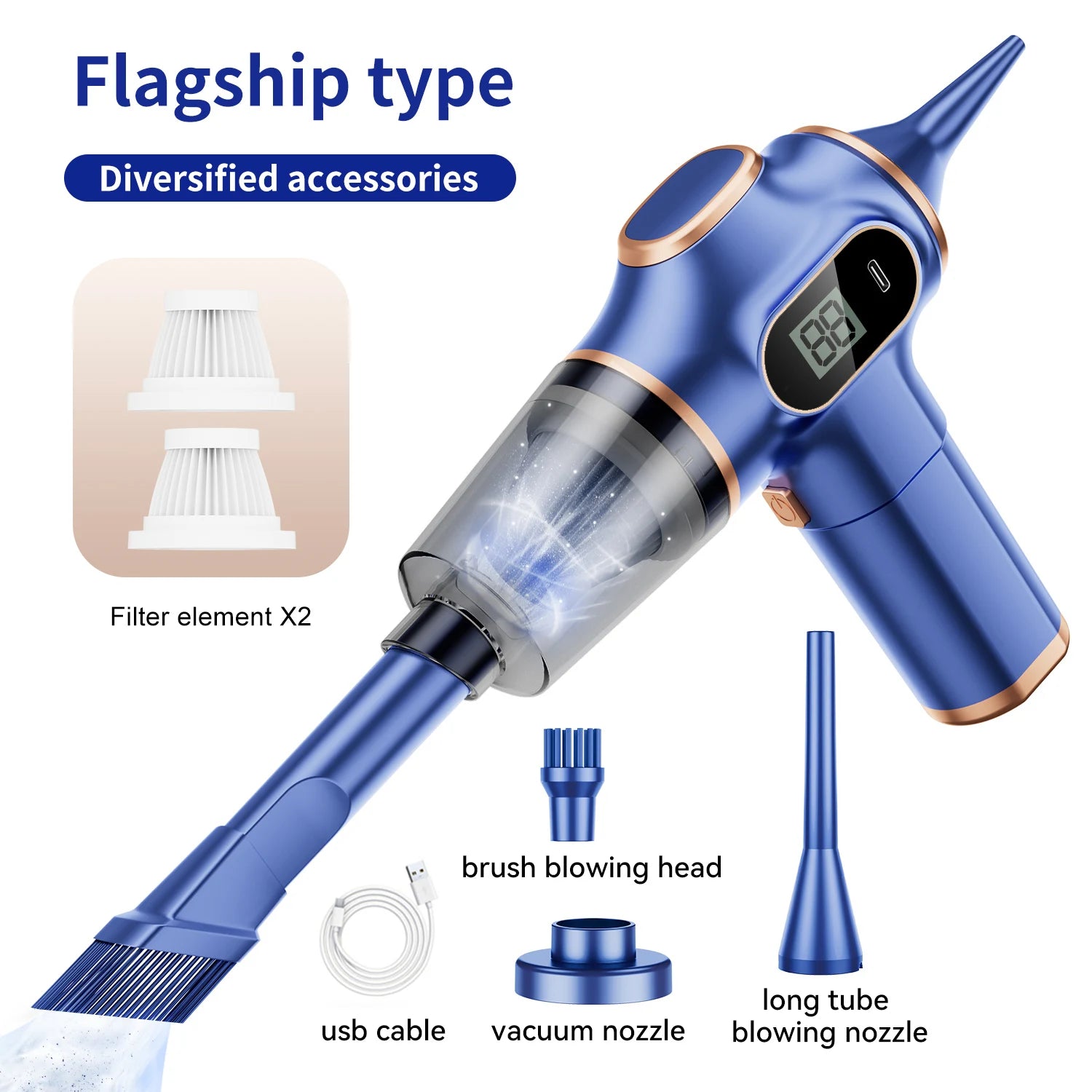 Wireless Mini Vacuum Cleaner — Clean Anywhere in Seconds