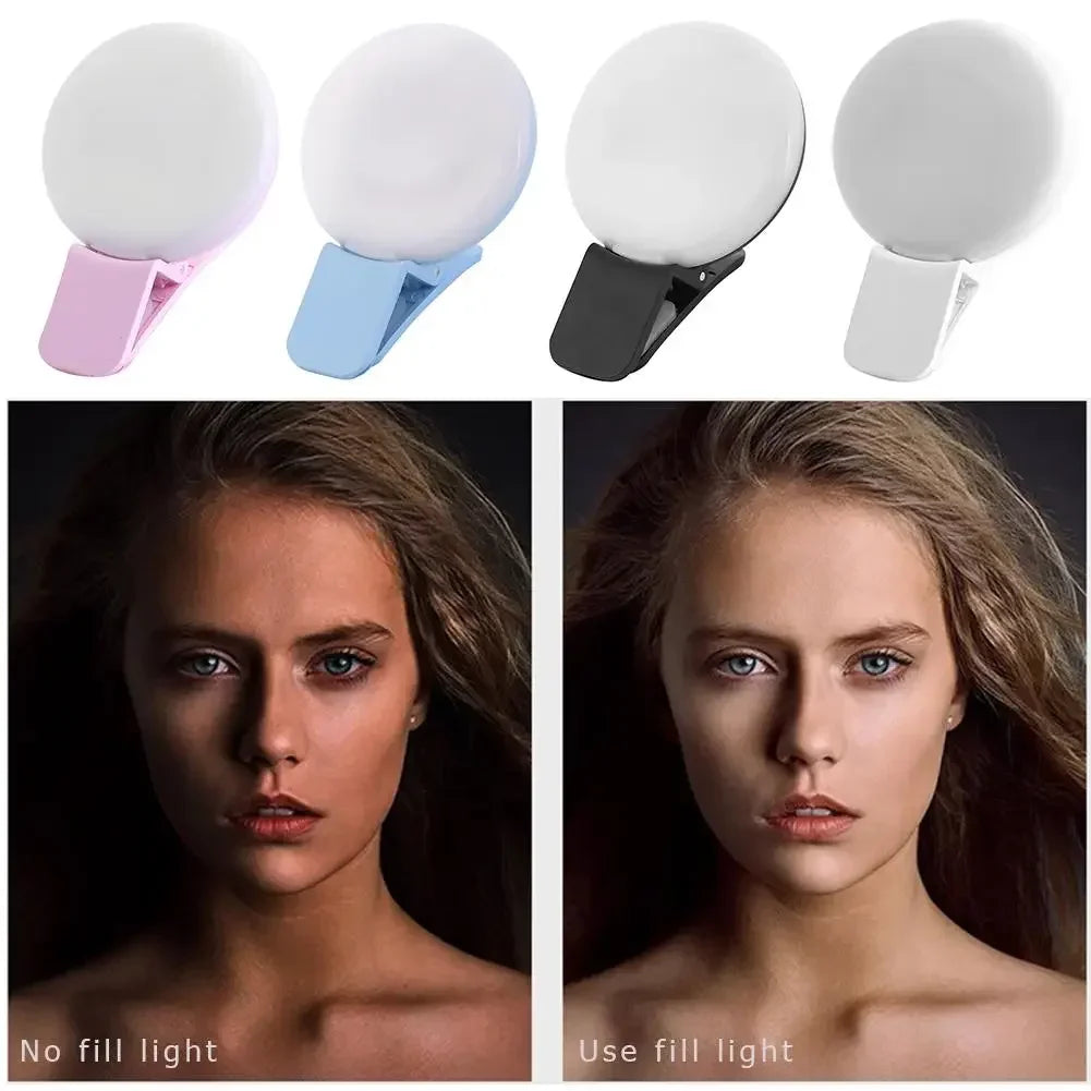 Mini LED Selfie Ring Light — Look Amazing on Every Video & Photo