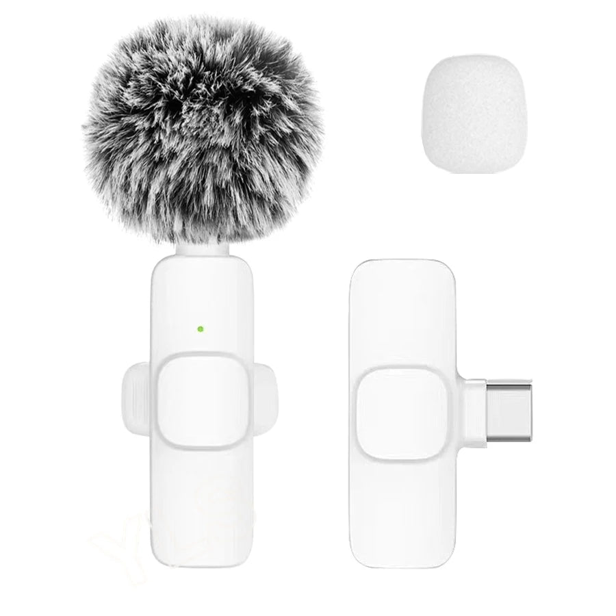Mini Wireless Lavalier Microphone — Crystal Clear Audio Anywhere