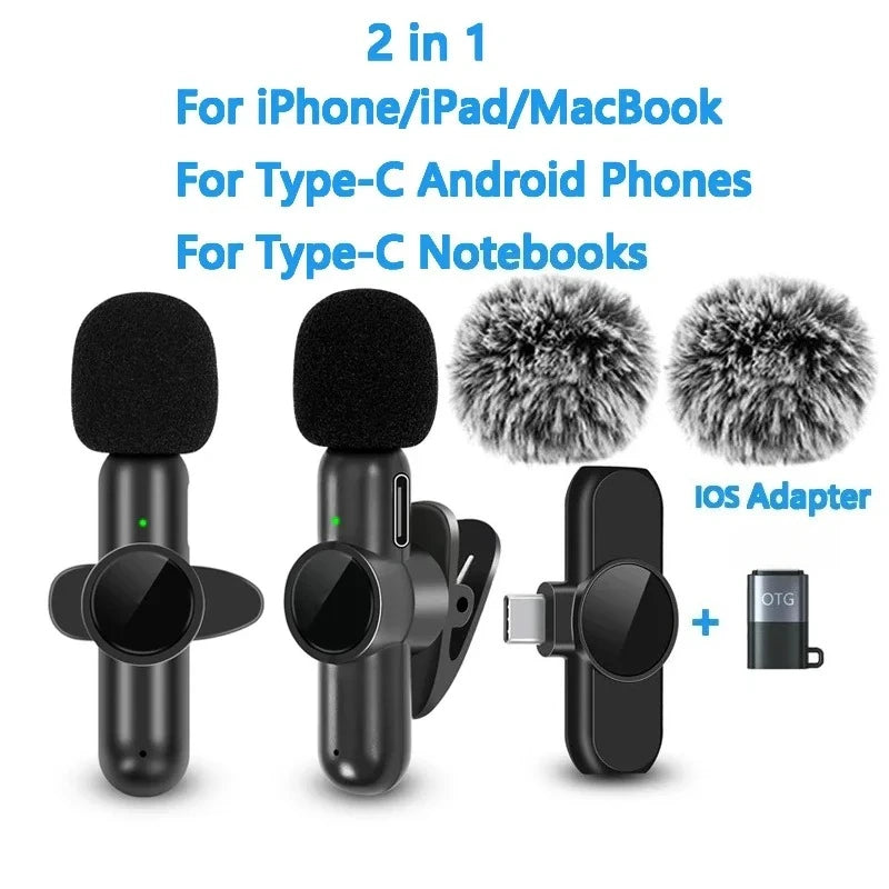 Wireless Lavalier Microphone — Pro Audio for Creators