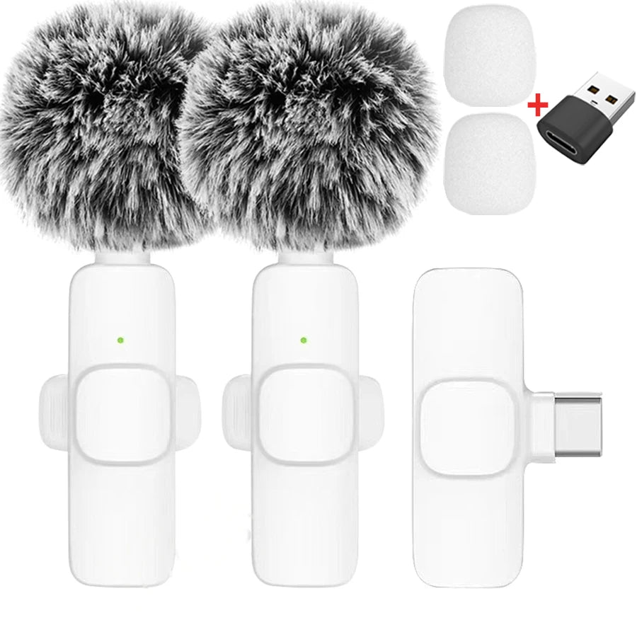 Mini Wireless Lavalier Microphone — Crystal Clear Audio Anywhere