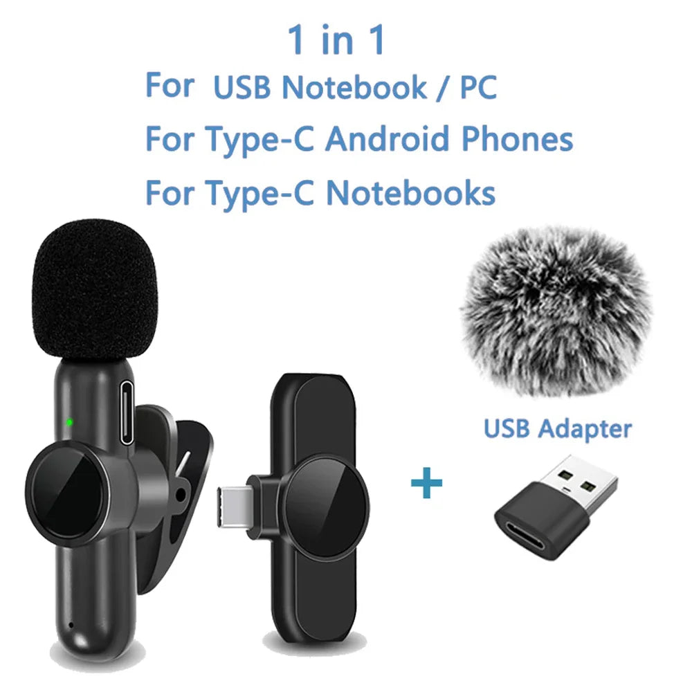 Wireless Lavalier Microphone — Pro Audio for Creators