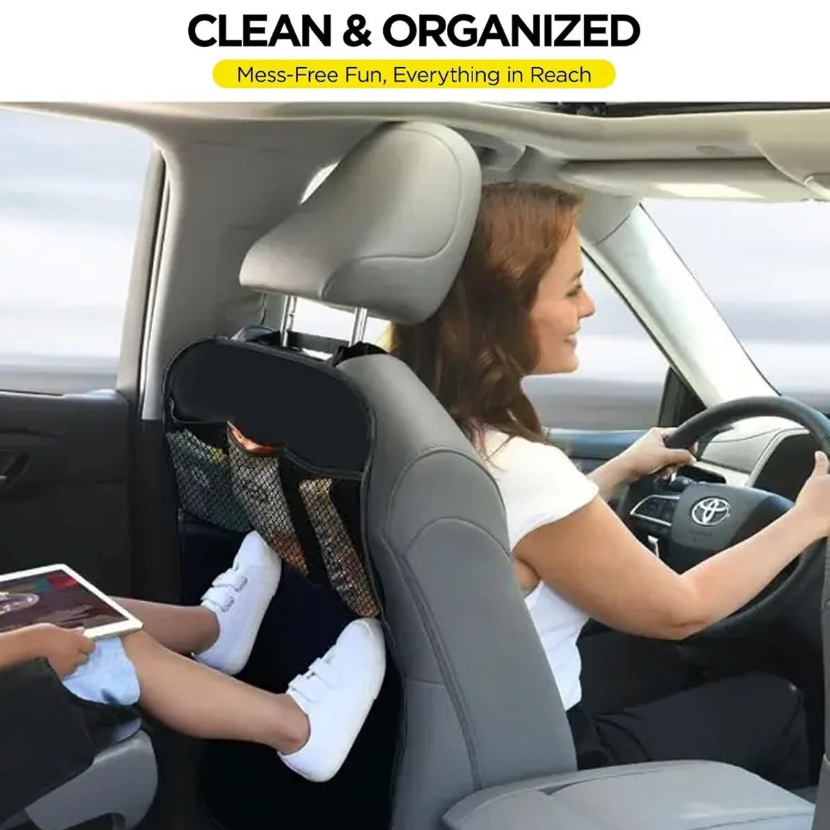 Car Seat Back Protector — Keep Your Seats Clean & Scratch-Free
