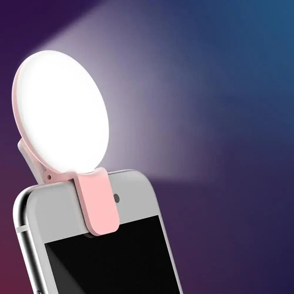 Mini LED Selfie Ring Light — Look Amazing on Every Video & Photo