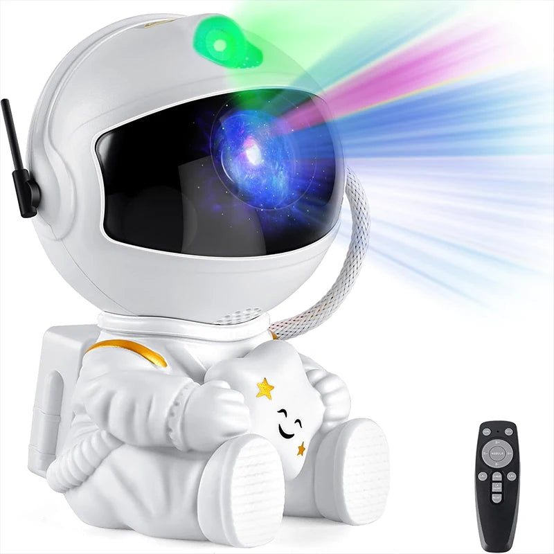Astronaut Galaxy Projector Night Light — Turn Any Room Into Space