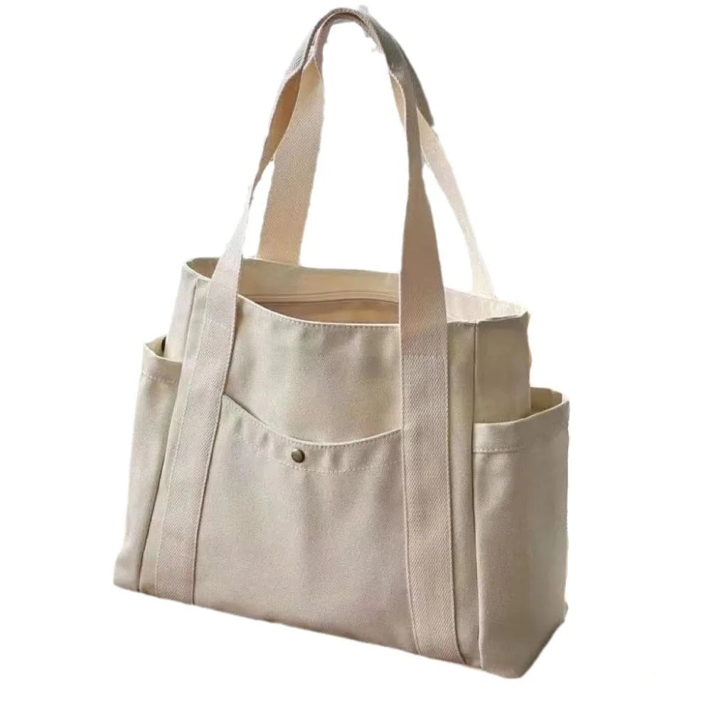 Canvas Tote Bag — Stylish, Spacious & Eco-Friendly