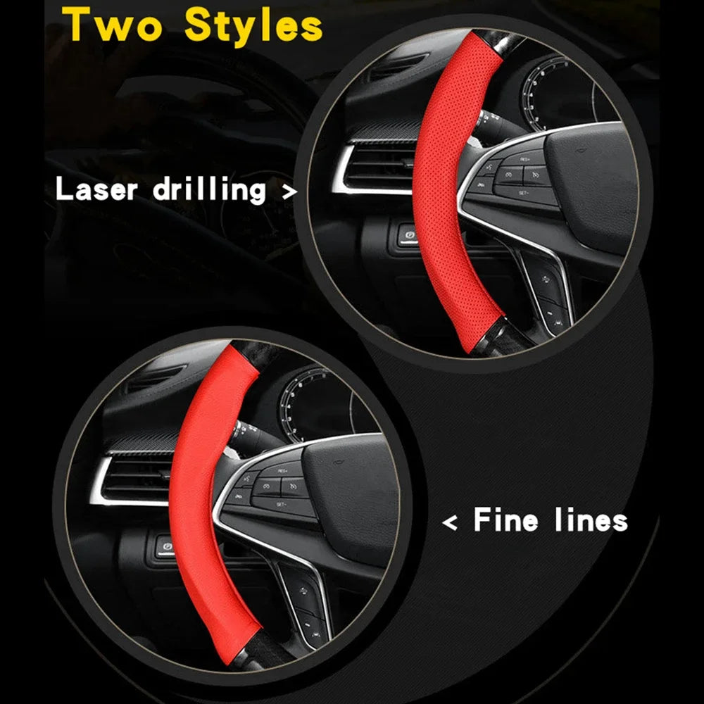 Carbon Fiber Steering Wheel Cover — Upgrade Your Interior