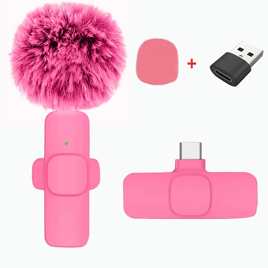 Mini Wireless Lavalier Microphone — Crystal Clear Audio Anywhere
