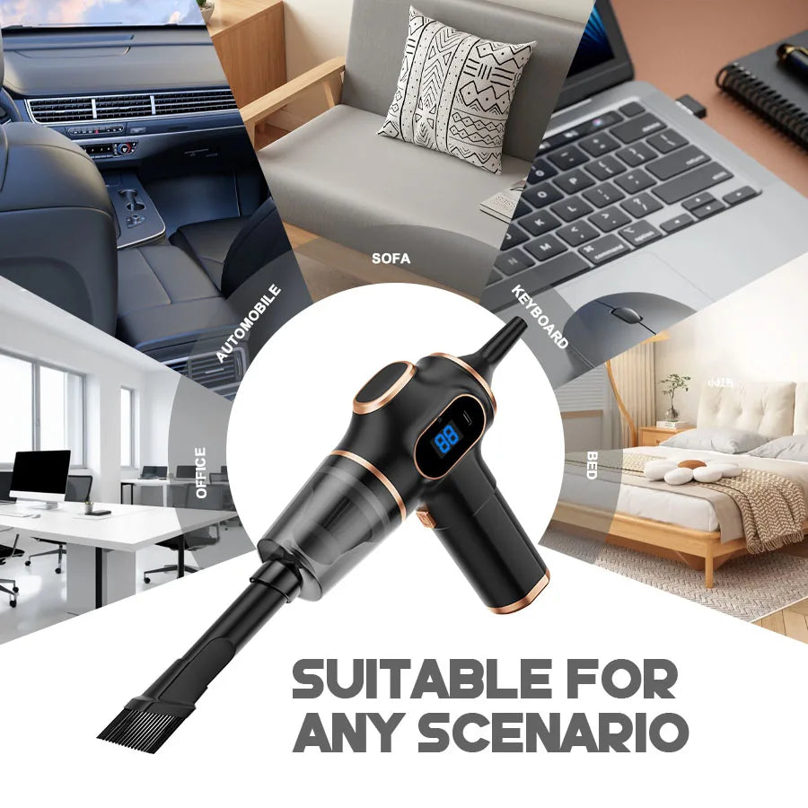 Wireless Mini Vacuum Cleaner — Clean Anywhere in Seconds