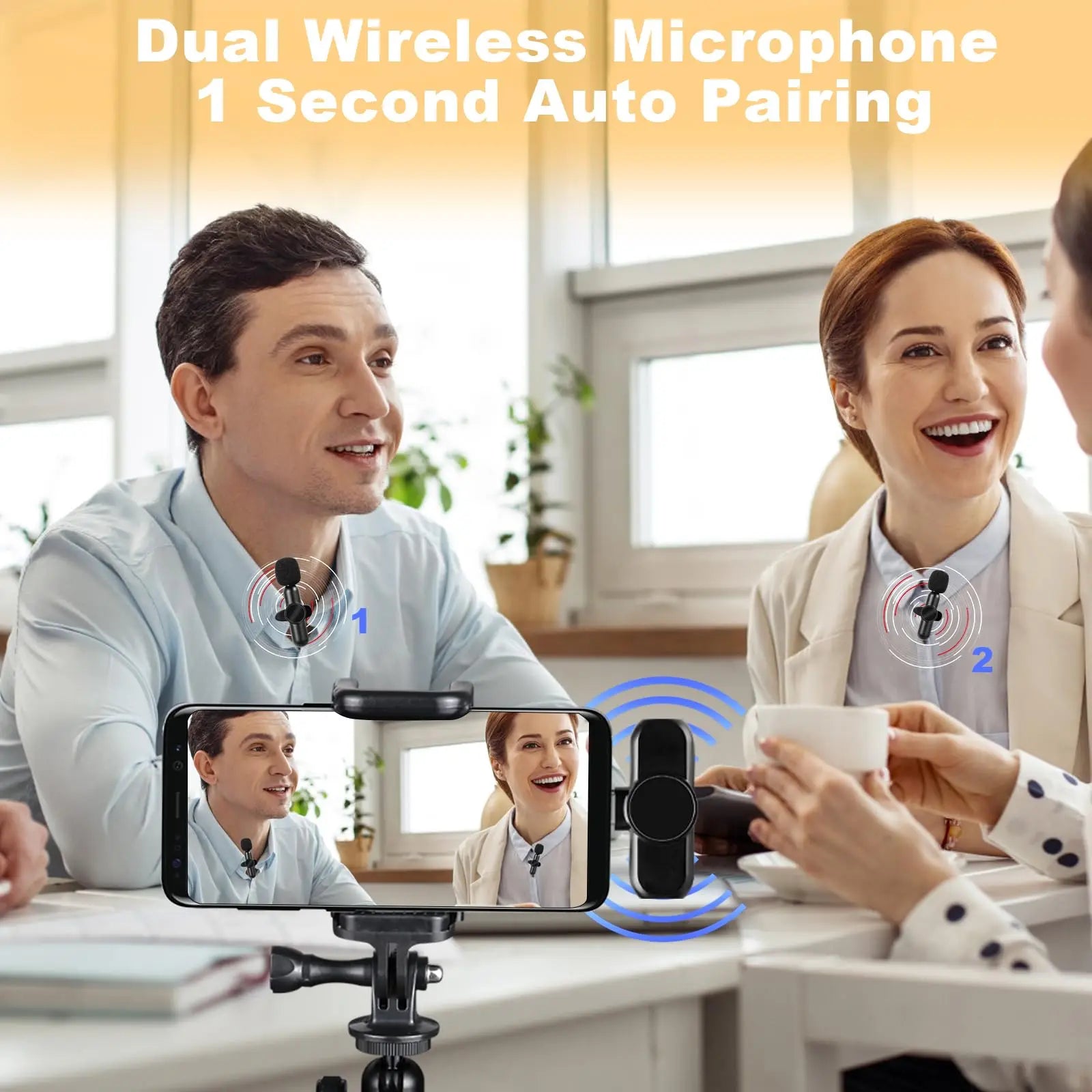 Wireless Lavalier Microphone — Pro Audio for Creators