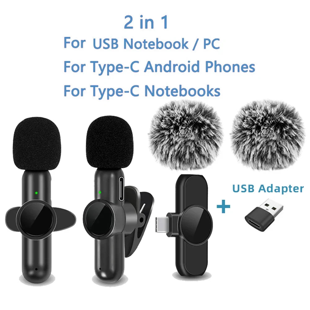 Wireless Lavalier Microphone — Pro Audio for Creators