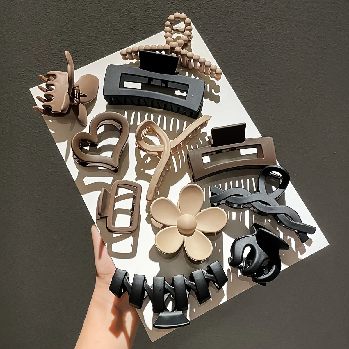 Frosted Hair Clip Set — Aesthetic, Trendy & Effortless
