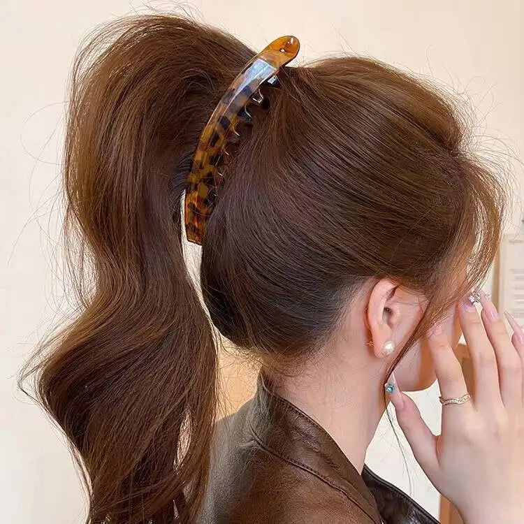 Tortoise Shell Hair Clip — Classic, Chic & Timeless