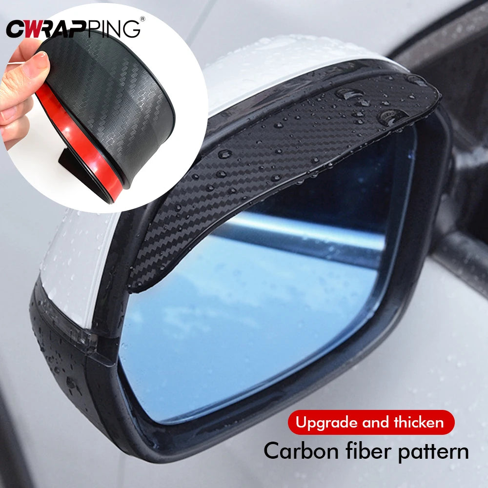 Car Mirror Rain Visor Covers — Keep Your Mirrors Clear